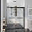 56''-60'' W X 71'' H Double Sliding Semi-Frameless Shower Door With  0.24"(6mm) Tempered Glass，Stainless Steel Accessories-106297734