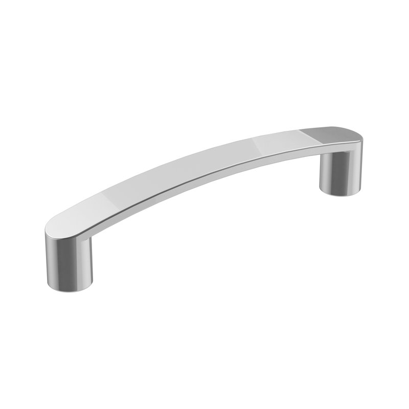 Poignée d'armoire Rift - paquet de 25, Chrome poli, 3 3/4"