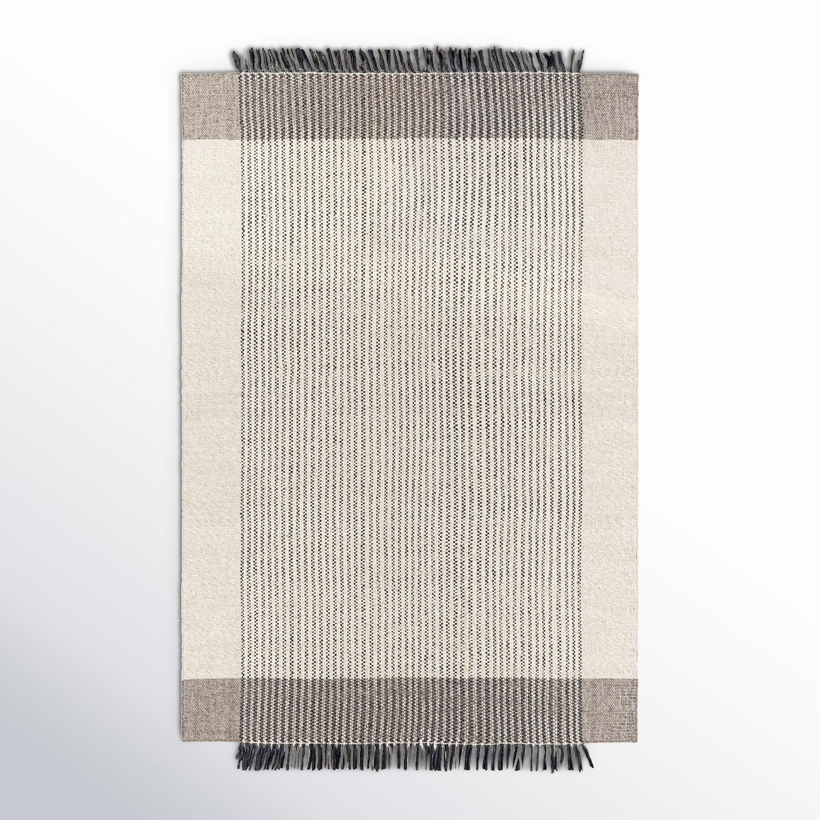 Tina Hand-Woven Striped Rug, Rectangle 2' x 3'