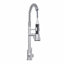 Robinet de cuisine rétractable en acier inoxydable avec distributeur de savon-121209995