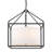 Hodder 5 - Light Steel Dimmable Lantern Square Chandelier