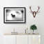 Horses in Abstract - Picture Frame Painting Print on MDF-55763844-55763845