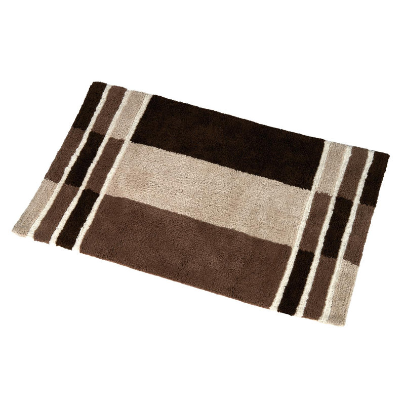 Arlington Non-Slip Bath Mat, Brown