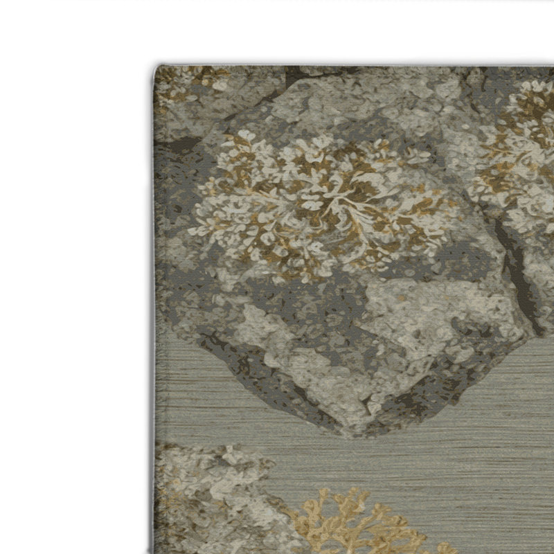 Tapis d'intérieur et d'extérieur brun Nature, Rectangulaire 2 pi x 3 pi