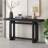 Contemporary Console Table with Wood Top, Extra Long Entryway Table for Entryway, Hallway, Living Room, Foyer, Corridor-19051575-19051581