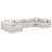 Houswerth Upholstered U-Shaped Sectional Reversible-94884336