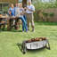 Barbecue au charbon pliable Fire Sense, acier inoxydable, grille à charbon et sac de transport inclus