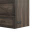 Lit double escamotable pleine grandeur avec station de charge, lit plateforme pliable avec grand tiroir de rangement pour chambre d'amis, petite chambre, gris rustique