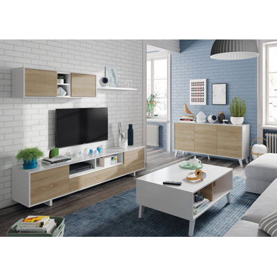 Biagia Lift Top Four Leg Coffee Table with Storage
