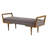 Bridport Polyester Blend Upholstered Bench-1026818303