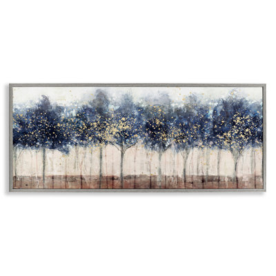"Stupell Industries Trees with Modern Splash", art mural par Nina Blue