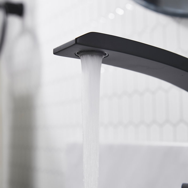 Single-Hole Single-handle Bathroom Faucet, Black