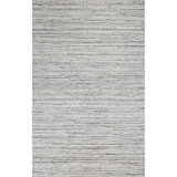 Wool Abstract Area Rug in Gray