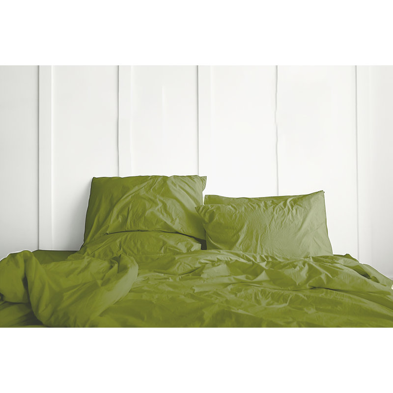 6 Piece Rayon Guest Room Sheet Set Case Pack, Twin Sheet Set + 1 Fitted Sheet + 2 Pillowcases, Lime
