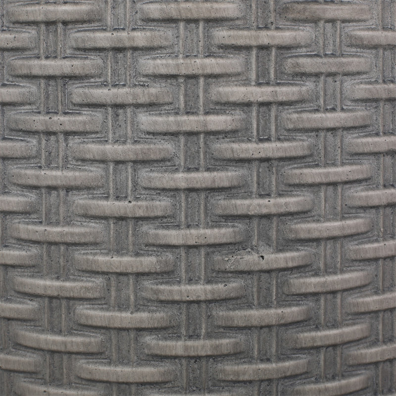 Table d'appoint d'extérieur ronde en béton