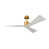 Laiton bruni / blanc mat