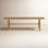 Brennan 64" Solid Oak Dining Bench