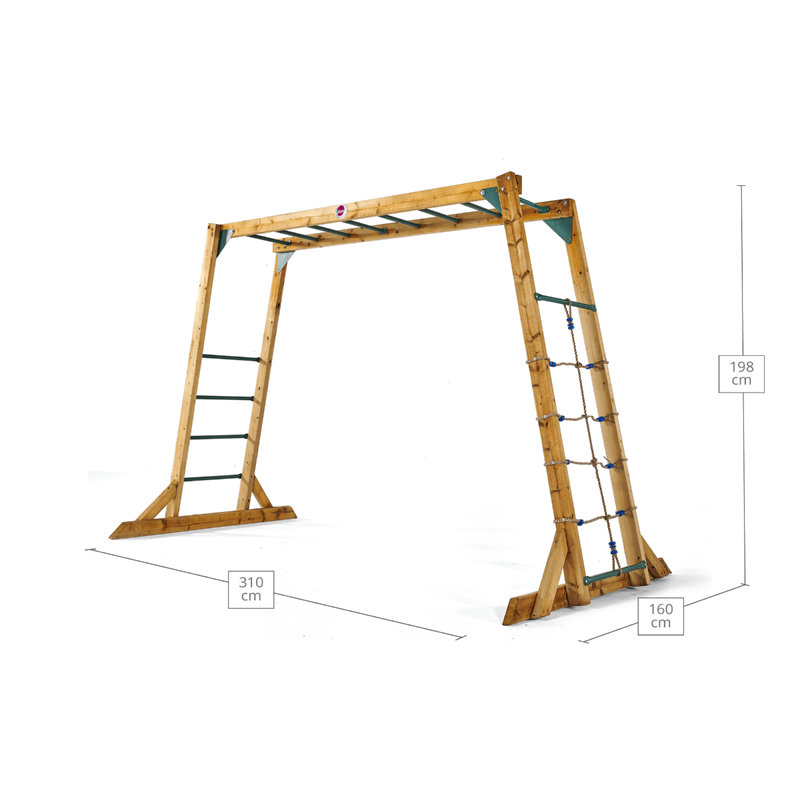 Plum Play Freestanding Wooden Monkey Bars