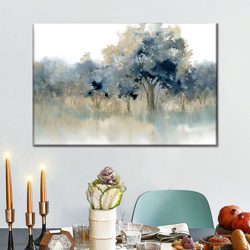 «Abstract Landscape Waters Edge II», reproduction sur toile, H 32 po x l 48 po x P 1,25 po