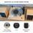 3 - Speed Turntable Decorative Record Player with Bluetooth