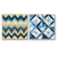 Dabir - Ensemble de 2 collages de formes carrées abstraites-101859037-101859038
