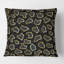 Coussin décoratif doré rétro des années 80 - Mid-Century-1759056414