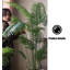 Pot d'intérieur tournesol artificiel vert Bionic