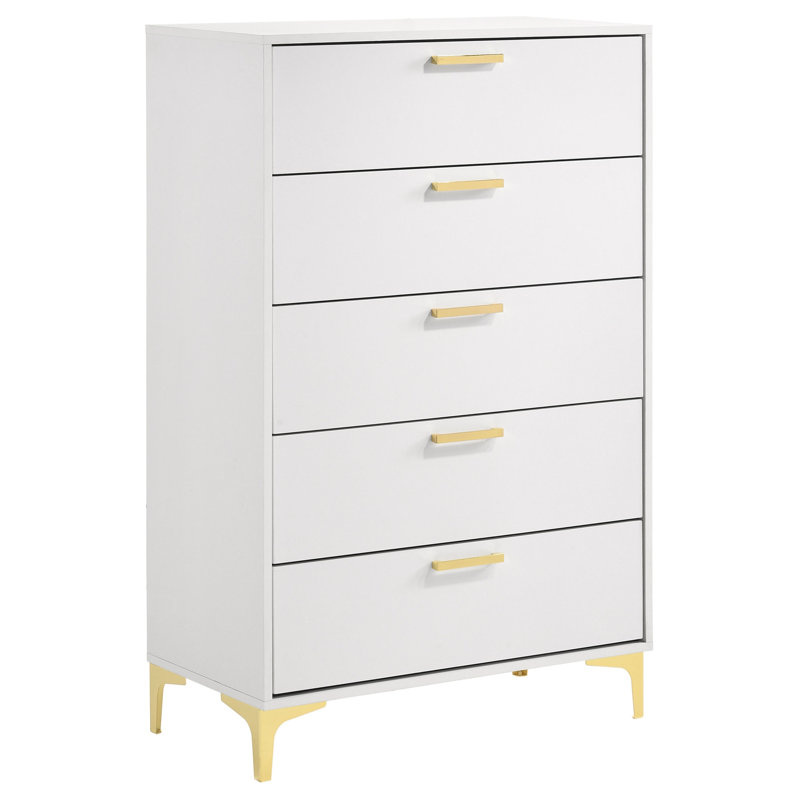 Rectangular 5-Drawer Chest