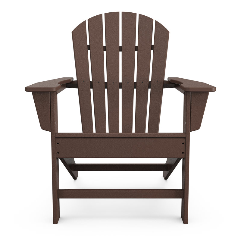 POLYWOOD Adirondack Chair, Mahogany