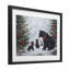 «Christmas Black Bears», reproduction sous verre encadrée, design par Tina LeCour-1134869901-1134869905