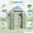 Machrus 4.67' W x 2.41' D Hobby Greenhouse