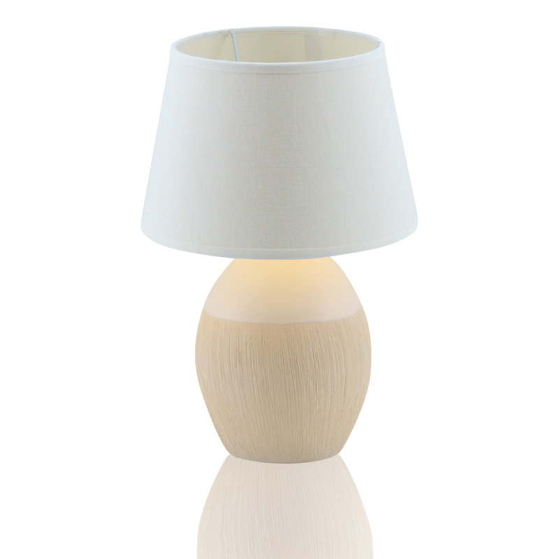 Antico Ceramic Table Lamp, White