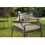 Annah Steel Garden Bench