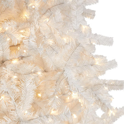 Home Imports Emporium 9ft. Pre-Lit, White, Artificial Christmas Tree with 2720 Bendable Branches and 1000 LED Lights, Prelit Christmas Tree