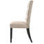 Fauteuil brun clair et noir de 2 chaises traditionnelles 2 pièces Grace & Enchantment