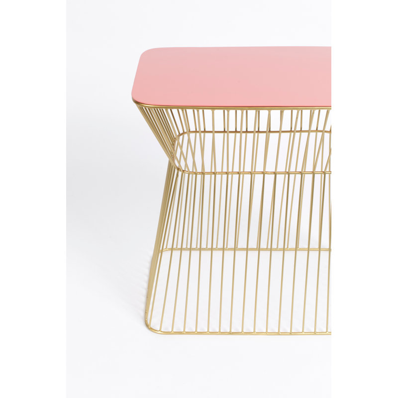 No Offence End Table,  Old Pink