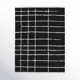 Hoxton Rectangle Geometric Hand-Knotted Cotton/Wool Area Rug in Black/White
