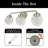 Glass Globe 3-Light Bathroom Vanity Light - Wall Mounted, TRIAC Dimmable Bathroom Sconce With ST19 6W 2700K LED Edison Bulbs-1350437803
