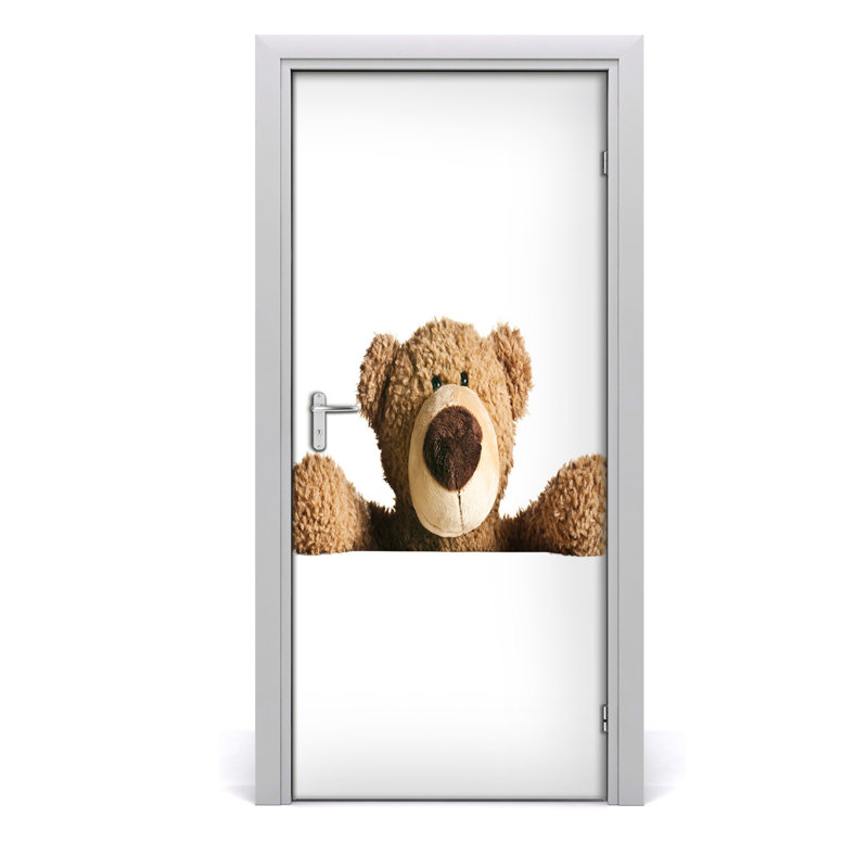 Teddy Bear Door Decal