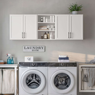 Laundry Room Cabinets Shelves Set