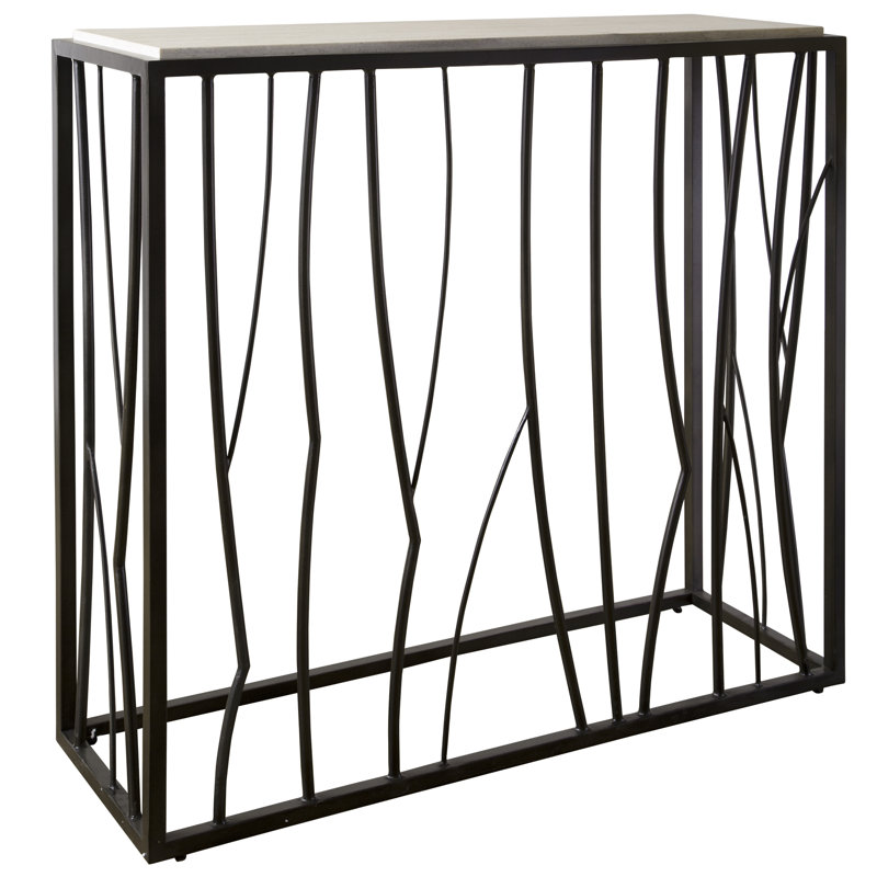 Imane 36'' W Stone Console Table