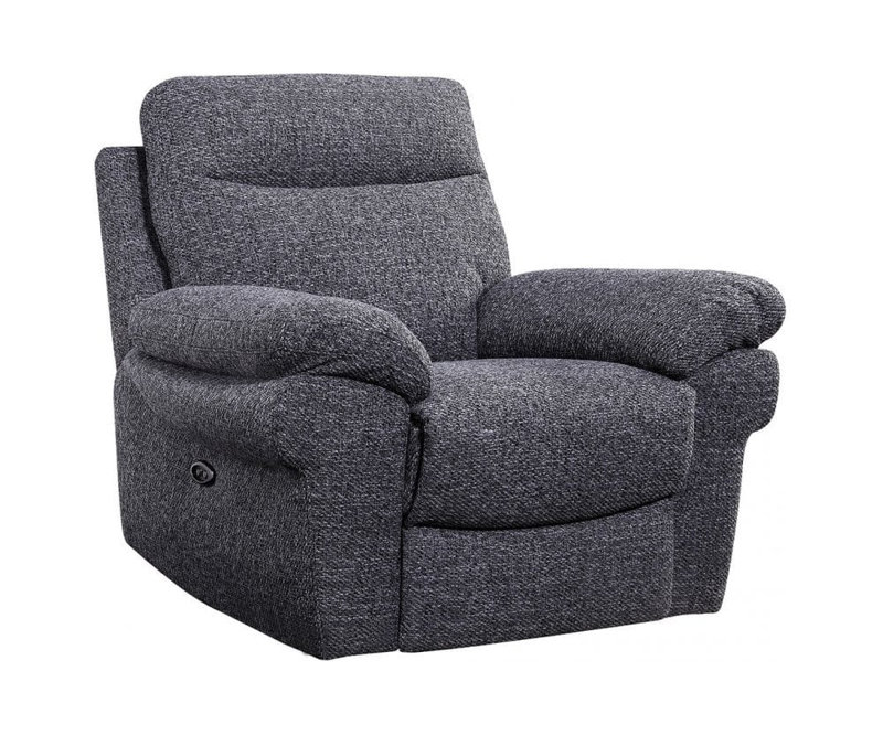 Casolo Fabric Electric Recliner Armchair, Metal