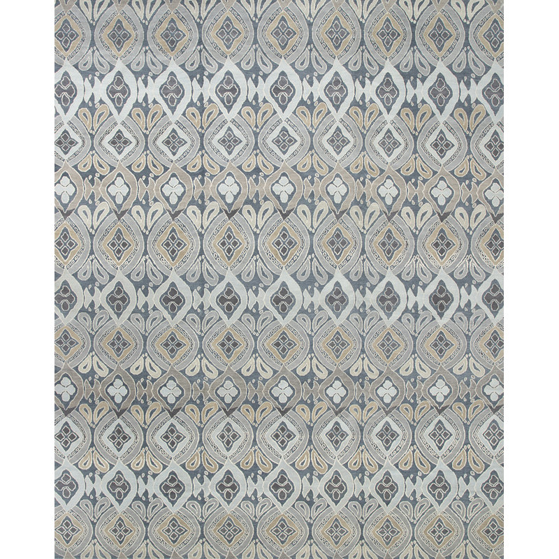 Bali Handmade Wool Geometric Area Rug, Rectangle 3' x 5'