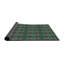Tapis vert/rouge tissé à la machine-559797980