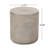 Outdoor Lightweight Concrete Side Table,Light Gray