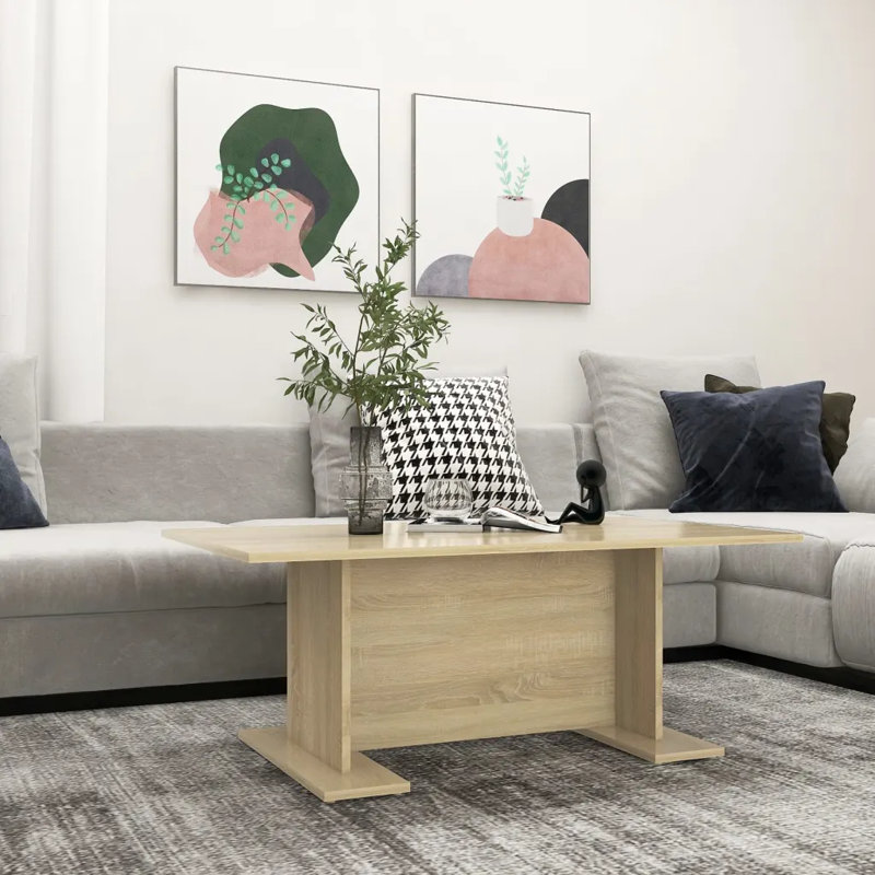 Godehardt Sled Coffee Table, Sonoma Oak