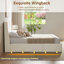 Lit plateforme tapissier avec rangement Balynda-654618109-654618107