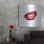 «Emotion Lips III» par Grace Popp, art mural en métal-1764113374