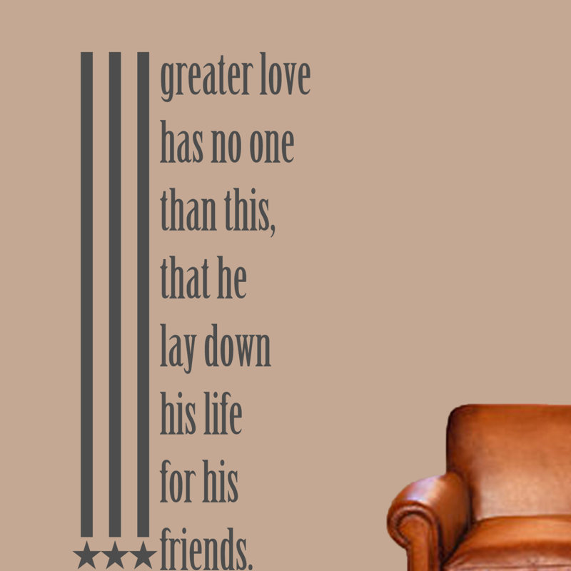 Text & Numbers Wall Decal, Dark Gray, Yes