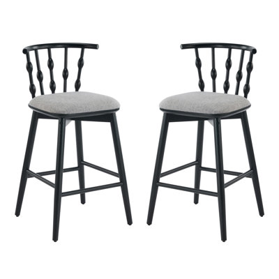 Tabouret de bar Mid-Century moderne, ensemble de 2